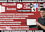 develop microsoft access database projects and assignments as an expert